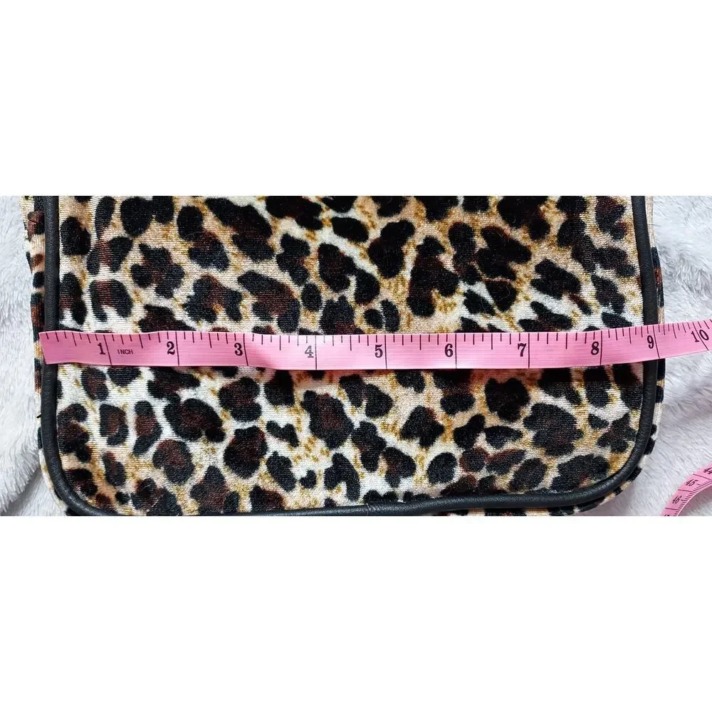 Leopard Print Fashion Mini Backpack Unbranded 3 Pockets & slots for oganization